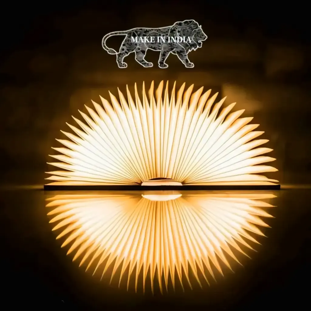Book Lamp Rechargeable LED Book Night Lamp