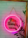 Customized Acrylic prop with neon
