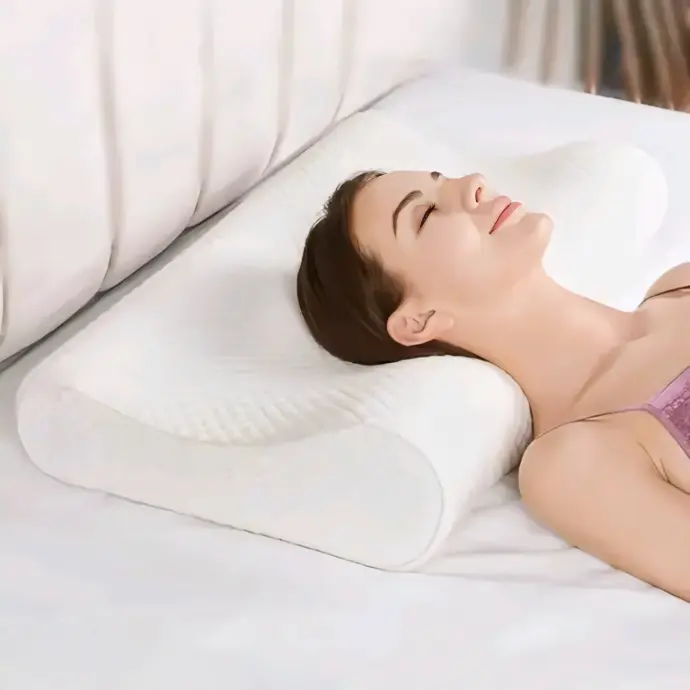 Memory Foam Pillow for Neck Pain Relief, Adjustable Ergonomic Cervical Pillow for Sleeping, Orthopedic Neck