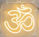 OM Neon Light Warm White Sign Board