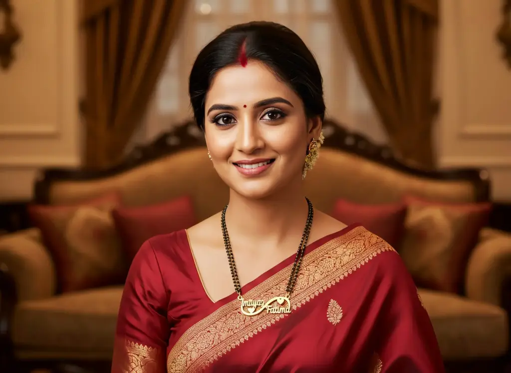 Personalised single NAME NECKLACE WITH  MANGALSUTRA CROWN,HEART,STAR Pendant Keychain With Ur name Or Love One Name