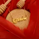 Personalized Single Name Heart Necklace