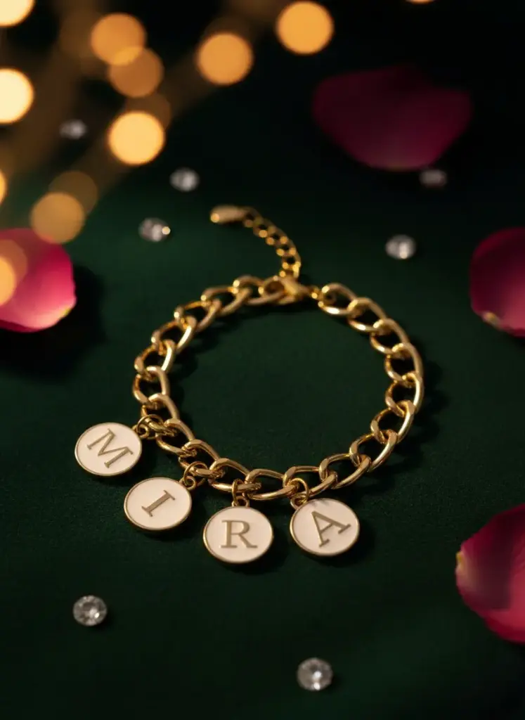 Personalized Name Men Women Bracelet 5MM Thick Chain Custom Name Bracelet