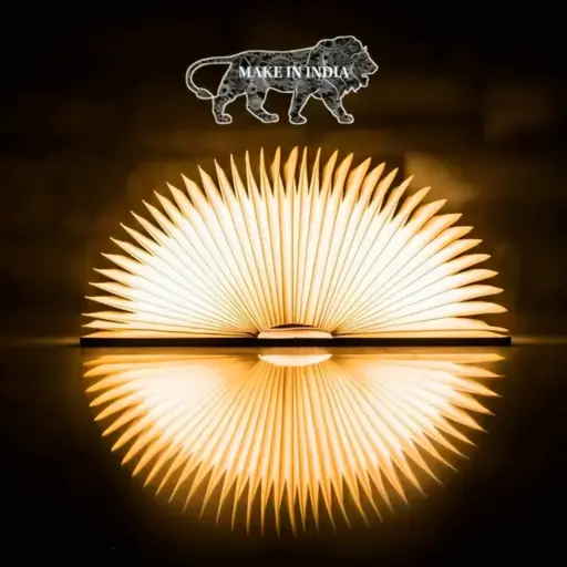 Book Lamp Rechargeable LED Book Night Lamp
