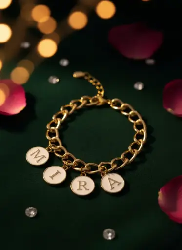 Personalized Name Men Women Bracelet 5MM Thick Chain Custom Name Bracelet